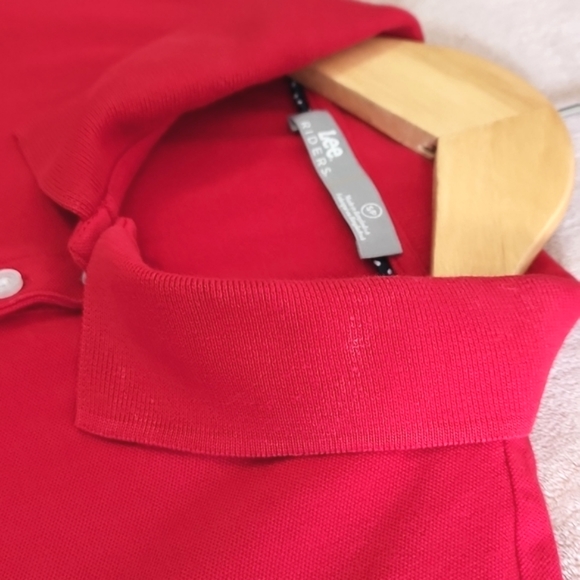 Lee Short Sleeve Red Colared Shirt - Picture 9 of 9